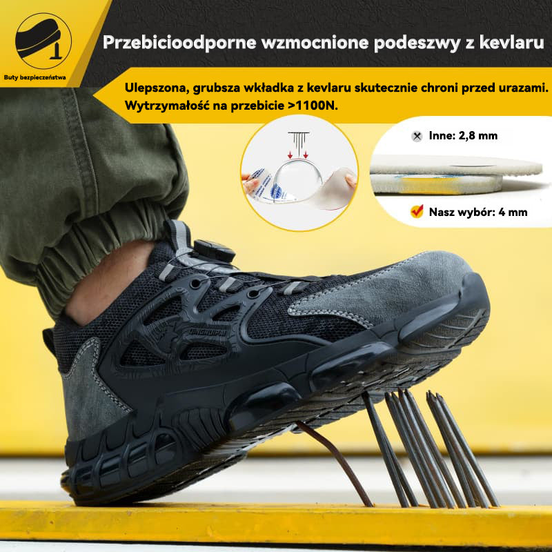 Buty bezpieczeństwa TACTREK™ BlackNinja 2.0