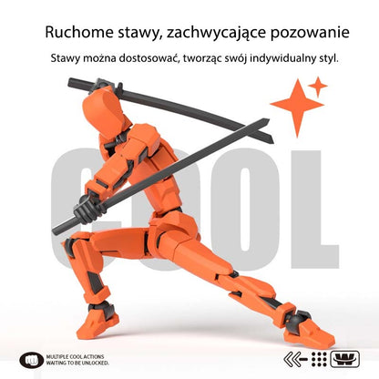 🦸‍♂️ 【Ruchome stawy】 Niesamowita Figurka DIY 【Magnetyczne stopy】 🦸‍♀️