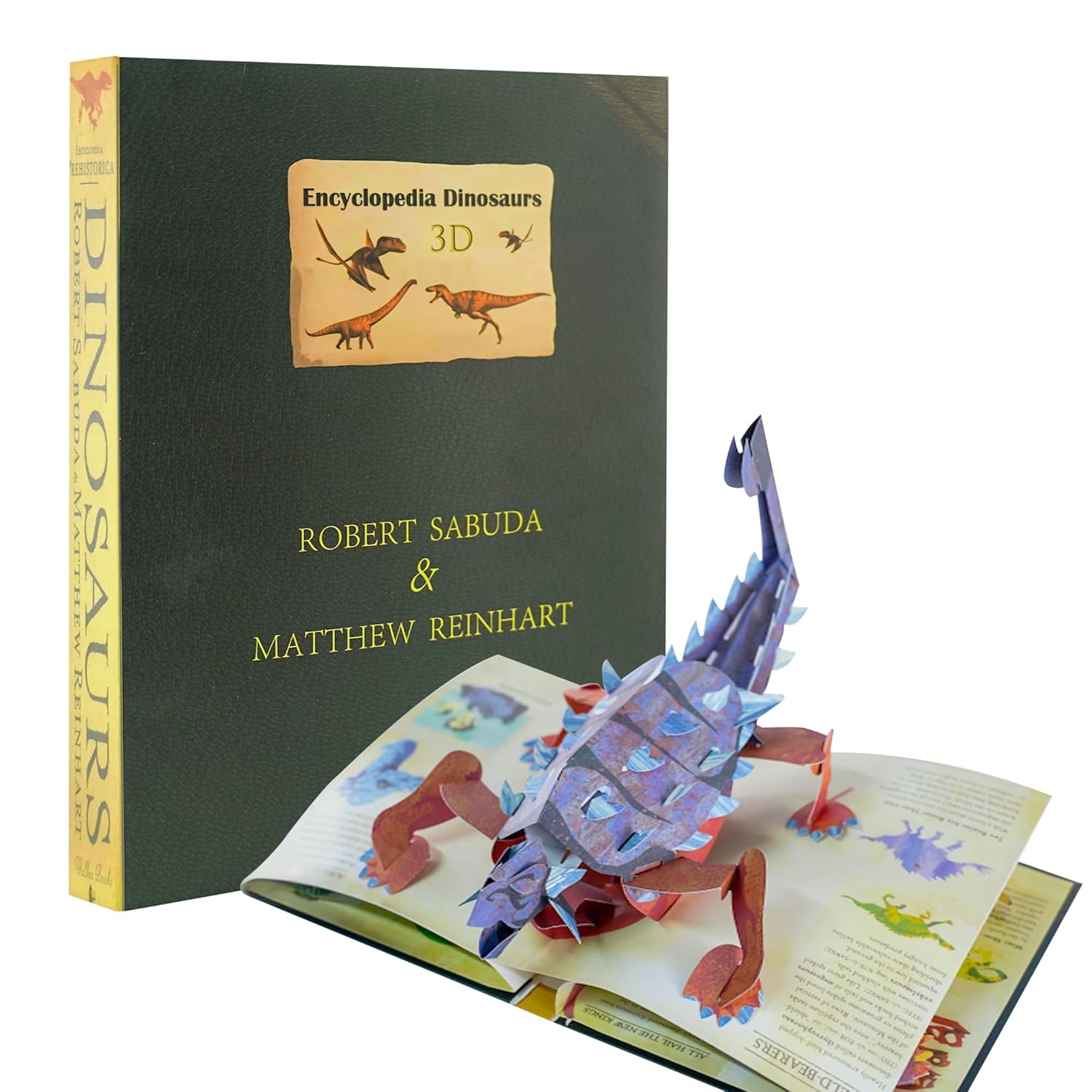 🦖Encyklopedia prehistoryczna 3D Dinozaury – rozpal w dzieciach pasję do nauki! 📚