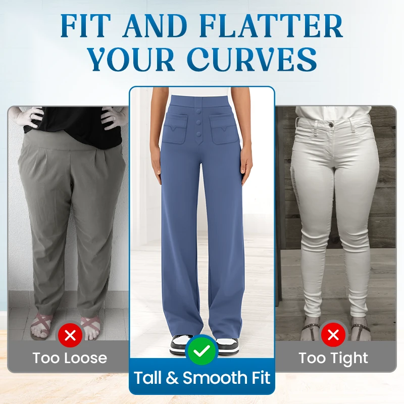 🔥👖Damskie elastyczne wygodne spodnie casualowe