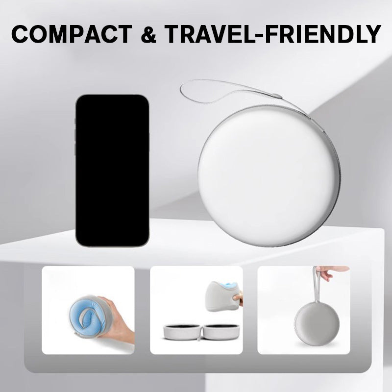 🔥💤Poduszka podróżna na szyję z pianki memory w kształcie litery U