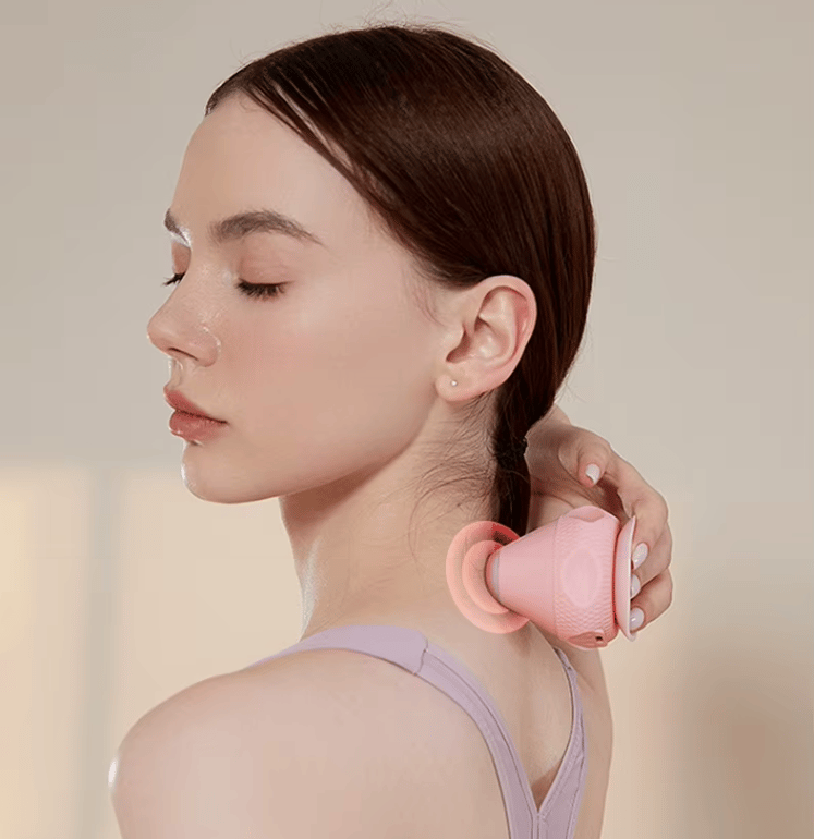 👍Piłka do automasażu punktów spustowych z podstawą ssącą