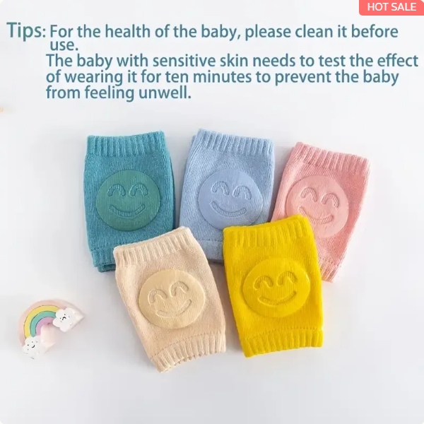 Antypoślizgowe ochraniacze kolan dla niemowląt