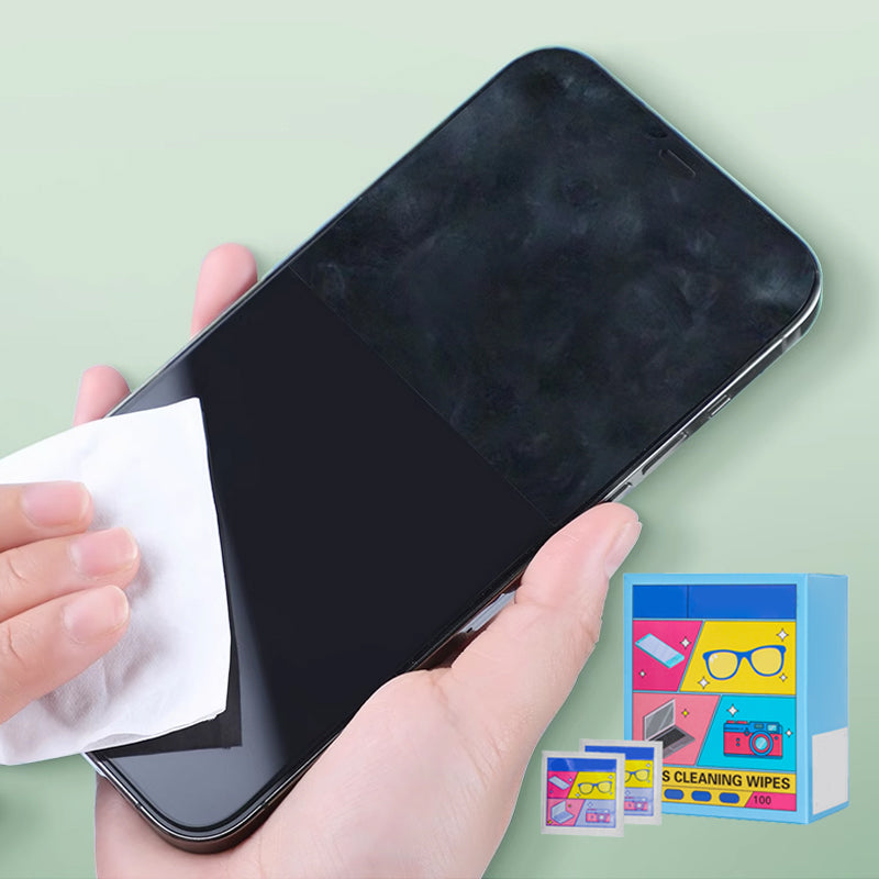 Chusteczki do czyszczenia soczewek okularowych zapobiegające parowaniu