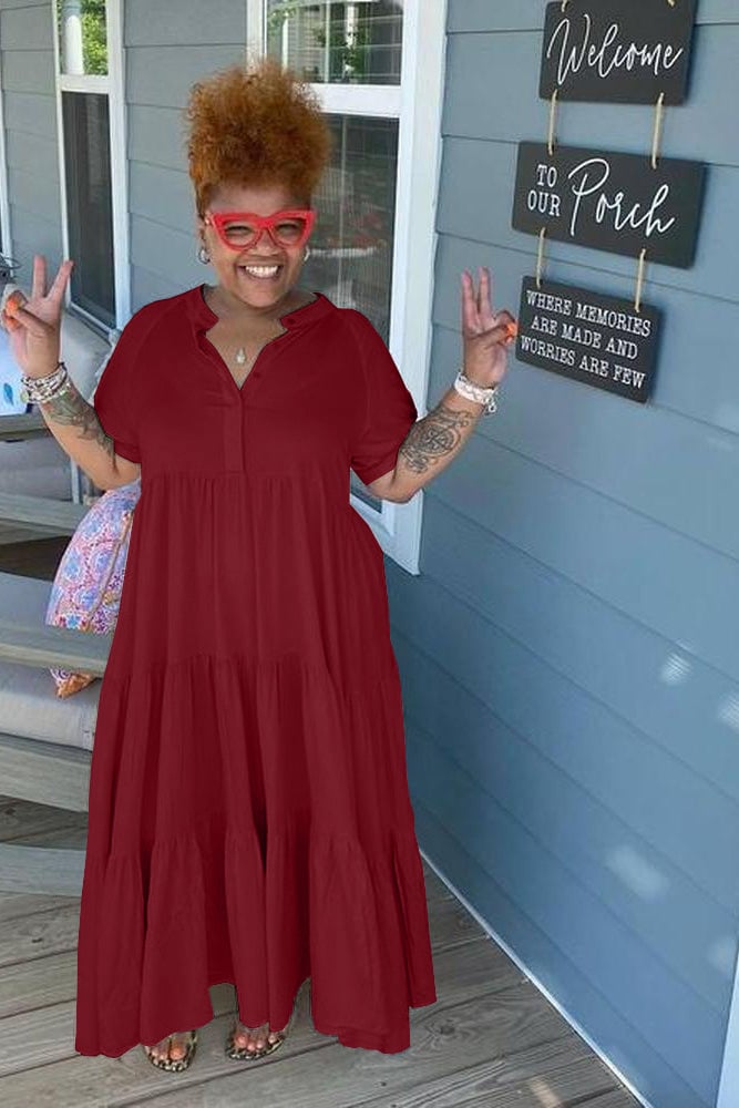 💕 Gorąca wyprzedaż 49% ZNIŻKI🌷 Wiązana sukienka midi💃