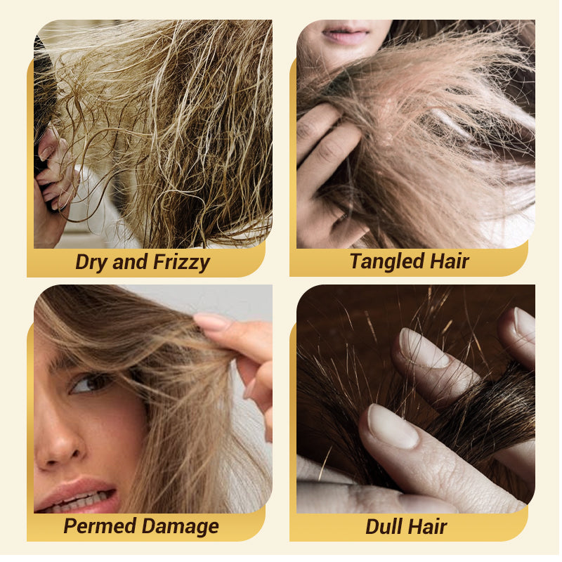 🔥Krem do włosów z esencją z fermentacji ryżu