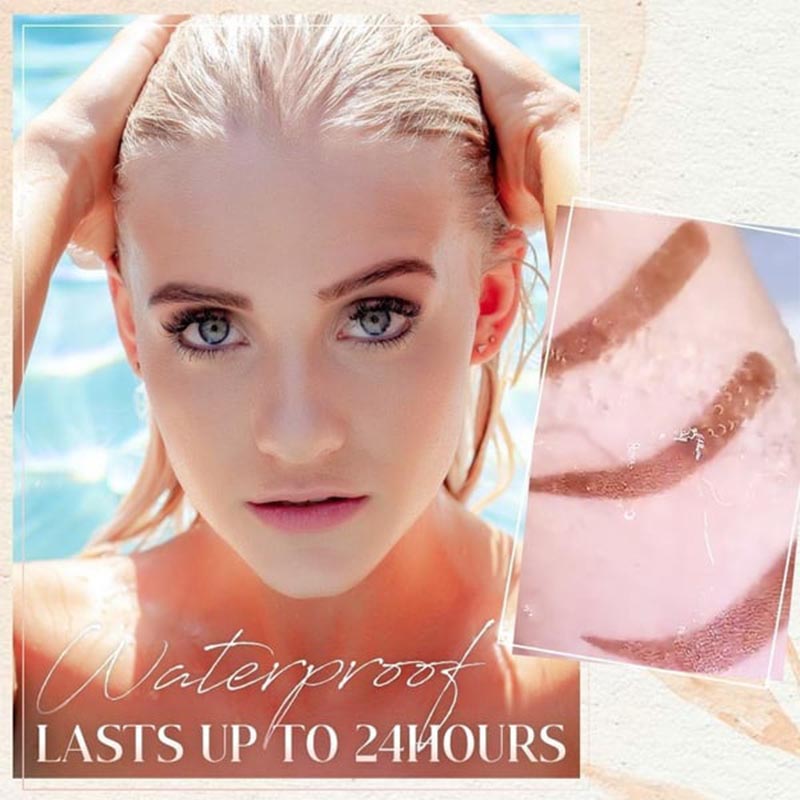 Zestaw szablonów i stempli do idealnych brwi