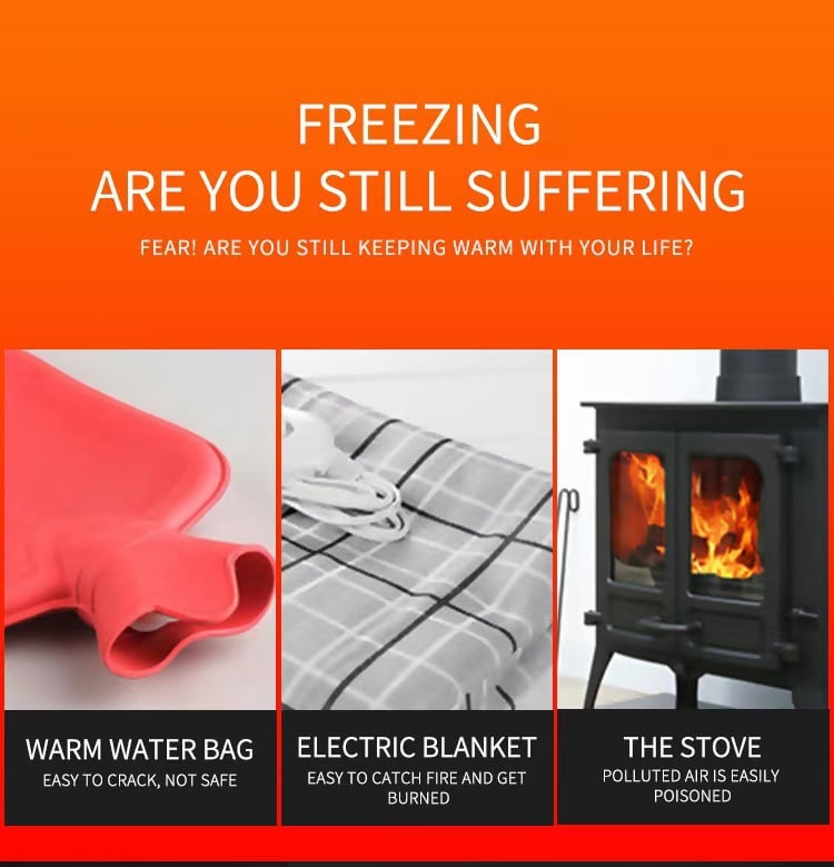 💥Przenośny grzejnik Easylife Plug-in Go –