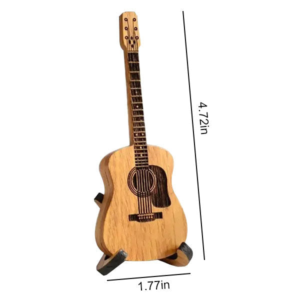 (🔥GORĄCA WYPRZEDAŻ 50% ZNIŻKI) Drewniane pudełko na kostki do gitary akustycznej🎸