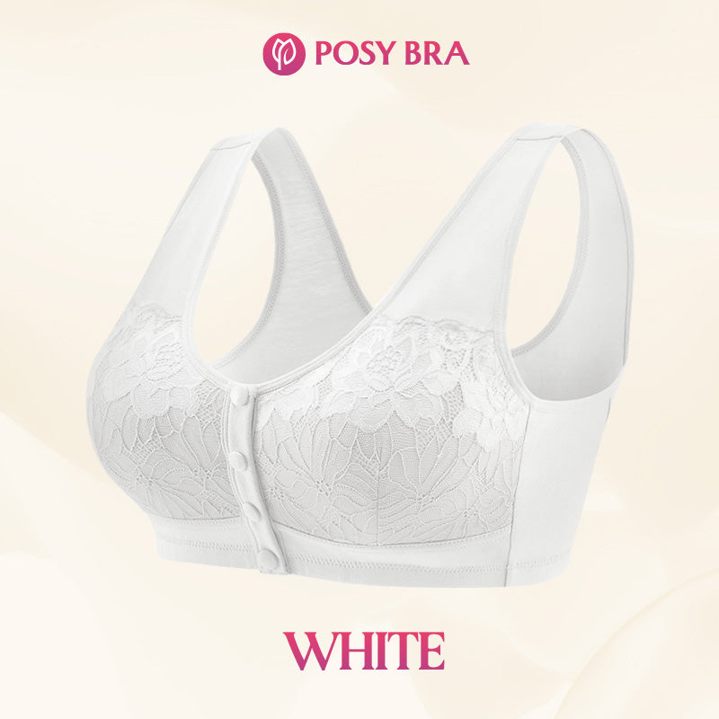 💝Komfortowy biustonosz z cienkim zapięciem z przodu