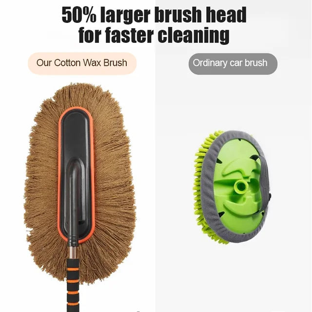 🔥GORĄCA WYPRZEDAŻ🔥Ściereczka do samochodu z wysuwaną teleskopową rączką🚗