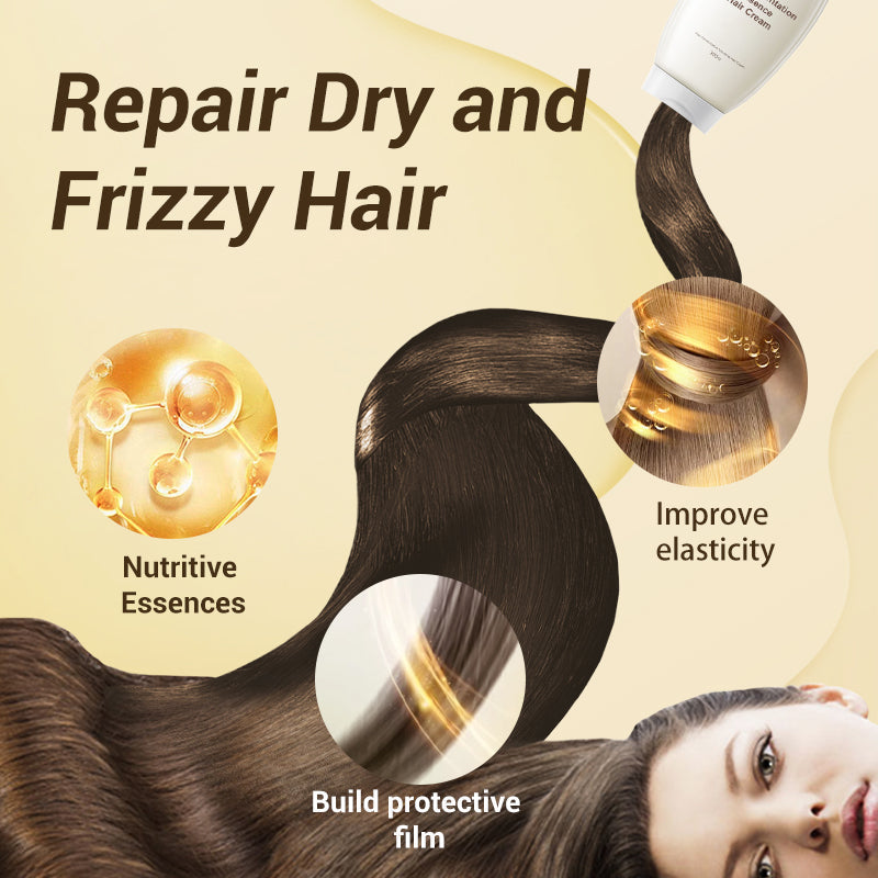 🔥Krem do włosów z esencją z fermentacji ryżu