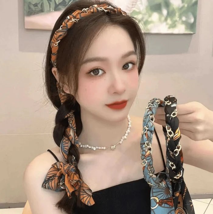 🎀Kup 1 i otrzymaj 1 gratis🎀Satynowe akcesoria do włosów w stylu vintage