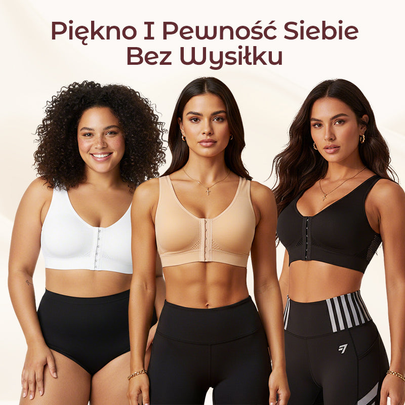 🔥【1+1 gratis】Biustonosz damski bez fiszbin z zapięciem z przodu💁‍♀️