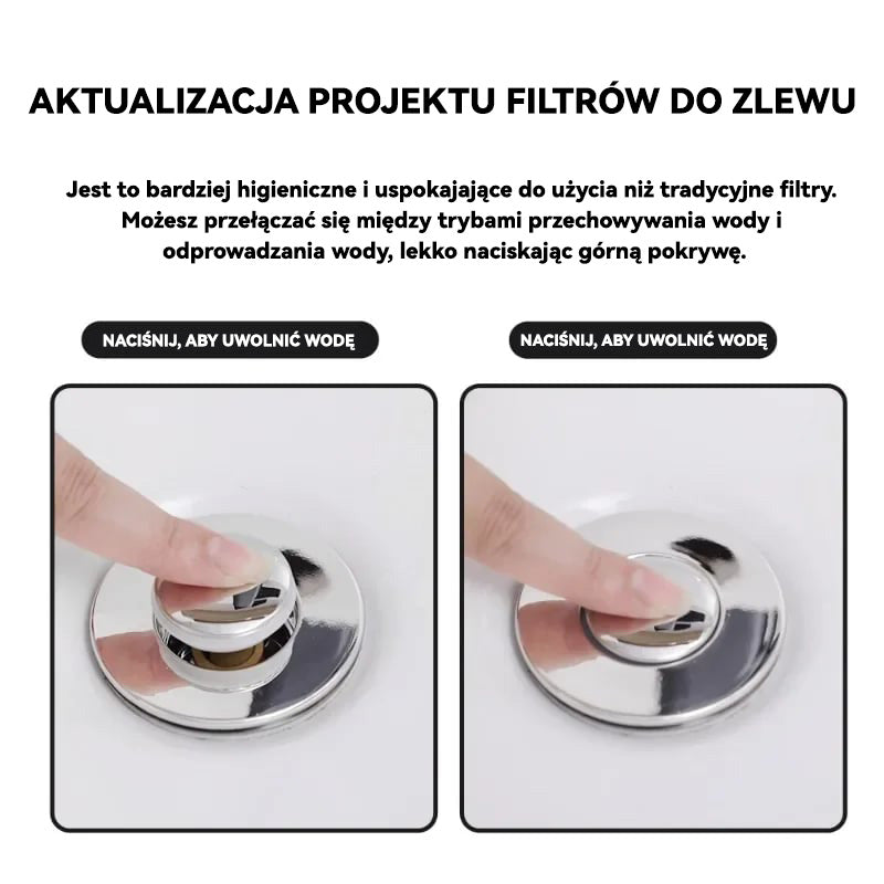 🏠 Filtr odpływowy podłogowy