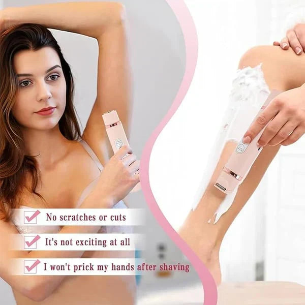 🔥 2-w-1 Elektryczna Golarka Bezprzewodowa dla Kobiet