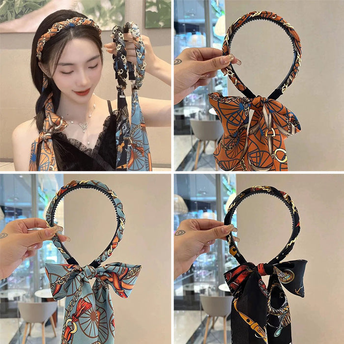 🎀Kup 1 i otrzymaj 1 gratis🎀Satynowe akcesoria do włosów w stylu vintage