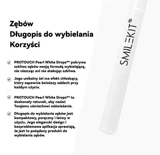 [Darmowa wysyłka] Długopis do wybielania zębów