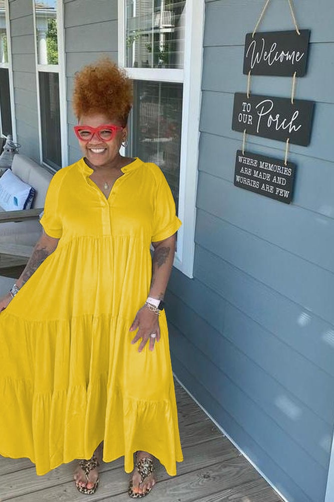 💕 Gorąca wyprzedaż 49% ZNIŻKI🌷 Wiązana sukienka midi💃