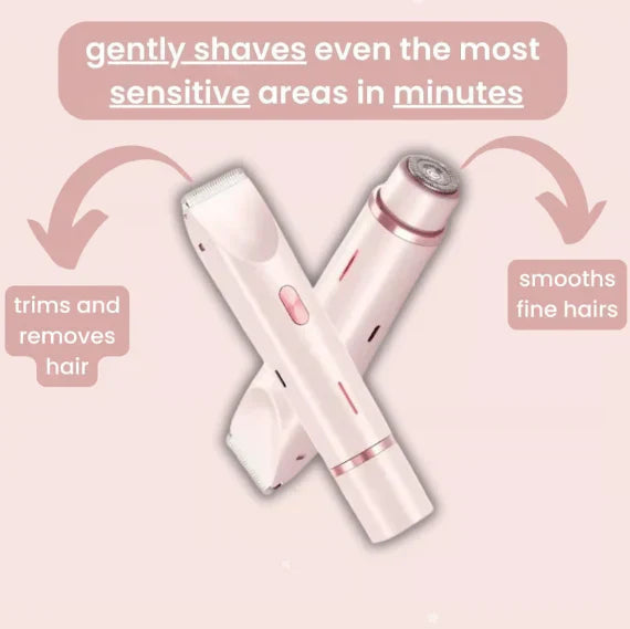 🔥 2-w-1 Elektryczna Golarka Bezprzewodowa dla Kobiet