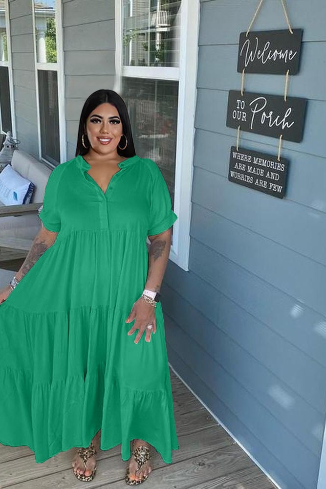 💕 Gorąca wyprzedaż 49% ZNIŻKI🌷 Wiązana sukienka midi💃