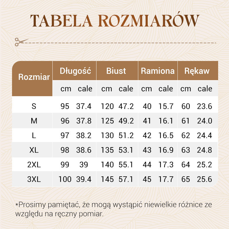 Damski ocieplany płaszcz w panterkę