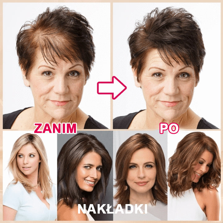 🔥Peruka w stylu naturalnym