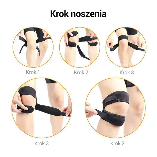 Łagodzenie bólu kolana i orteza stabilizująca rzepkę