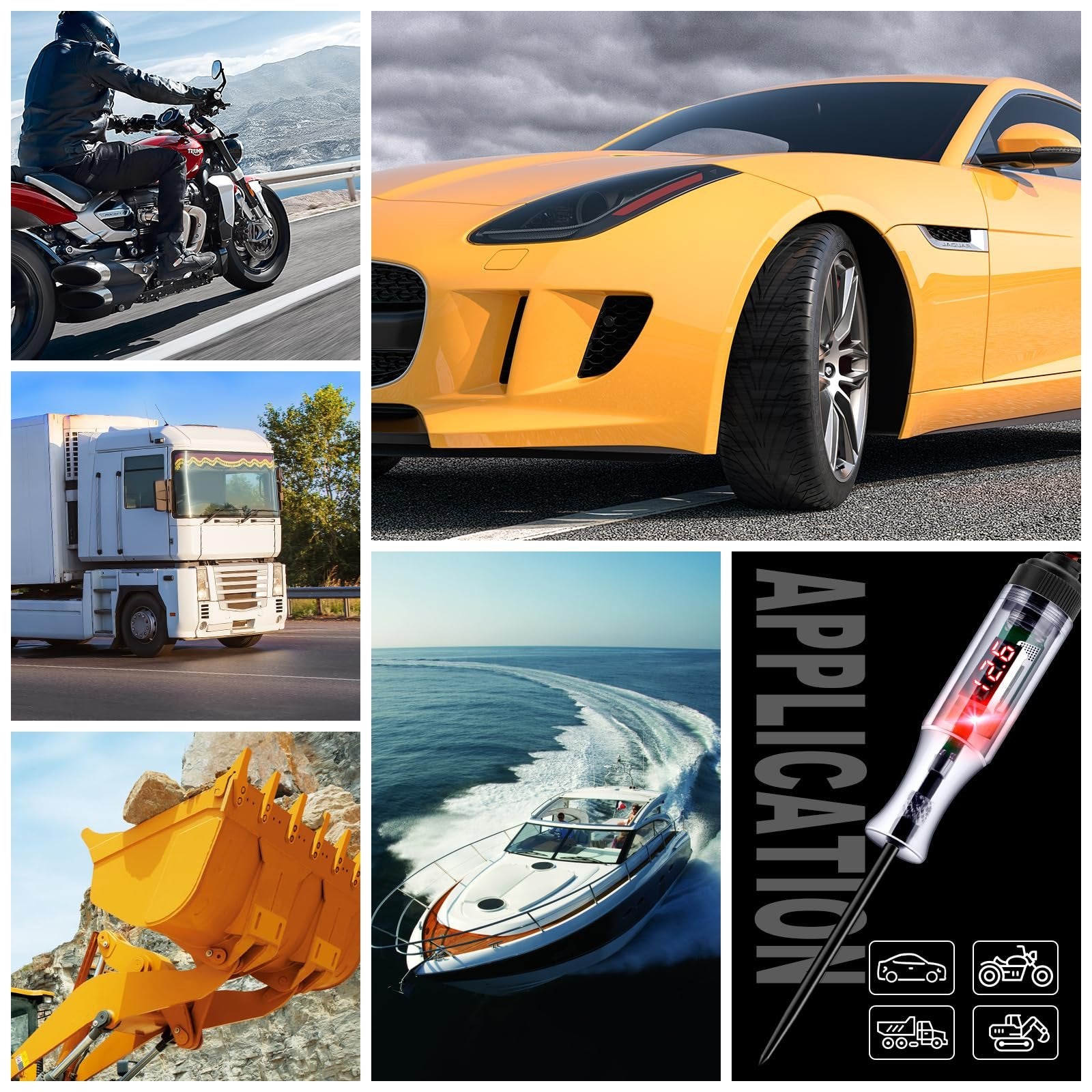 🔥Cyfrowy tester obwodów LED do dużych obciążeń 5-90 V