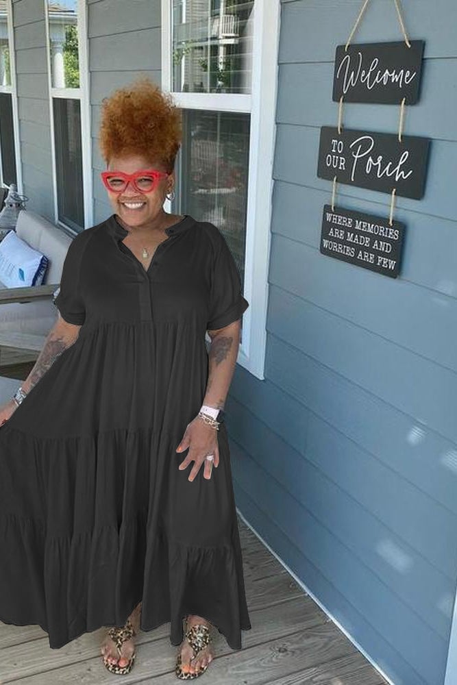 💕 Gorąca wyprzedaż 49% ZNIŻKI🌷 Wiązana sukienka midi💃