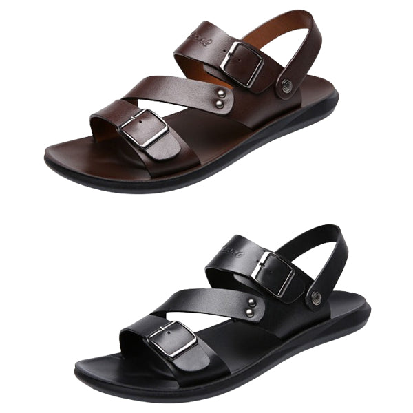 【🔥Dzisiejsza najniższa cena】 🔥 Nowe męskie skórzane sandały plażowe