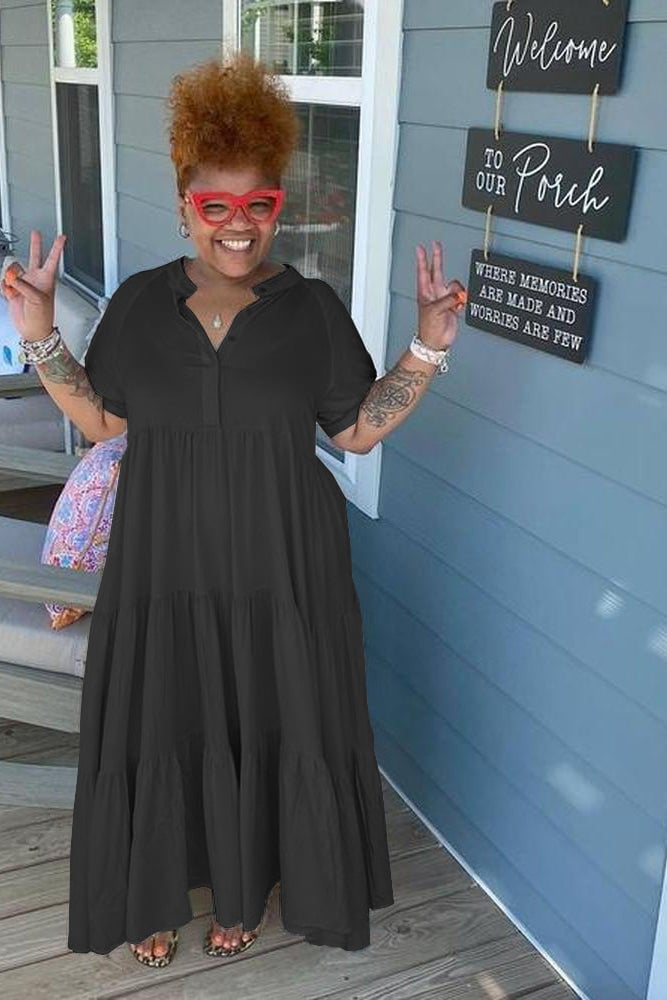 💕 Gorąca wyprzedaż 49% ZNIŻKI🌷 Wiązana sukienka midi💃