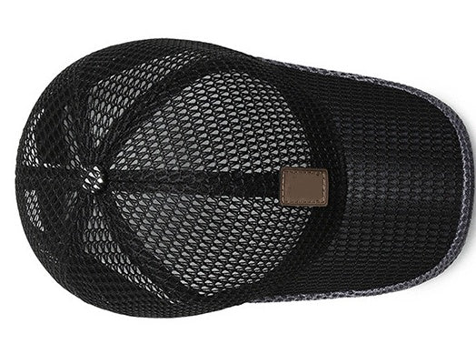 Letnia, oddychająca, lekka czapka z daszkiem