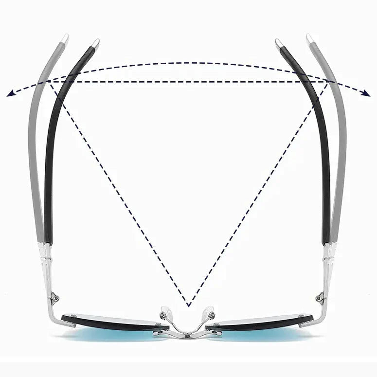 ✨Nowość✨Okulary do czytania o wysokiej twardości, odporne na niebieskie światło dla widzenia bliskiego i dalekiego