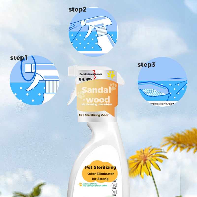 🦮🐈Środek do sterylizacji i eliminacji silnych zapachów