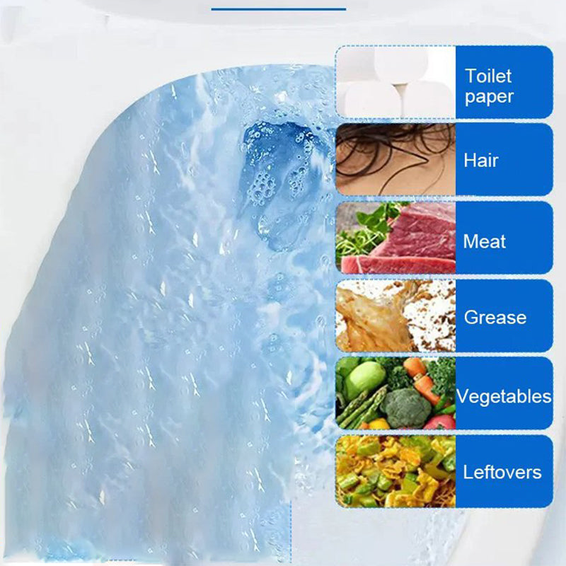 Potężny, wielozadaniowy proszek dezodoryzujący i usuwający nieprzyjemne zapachy do udrożniania rur