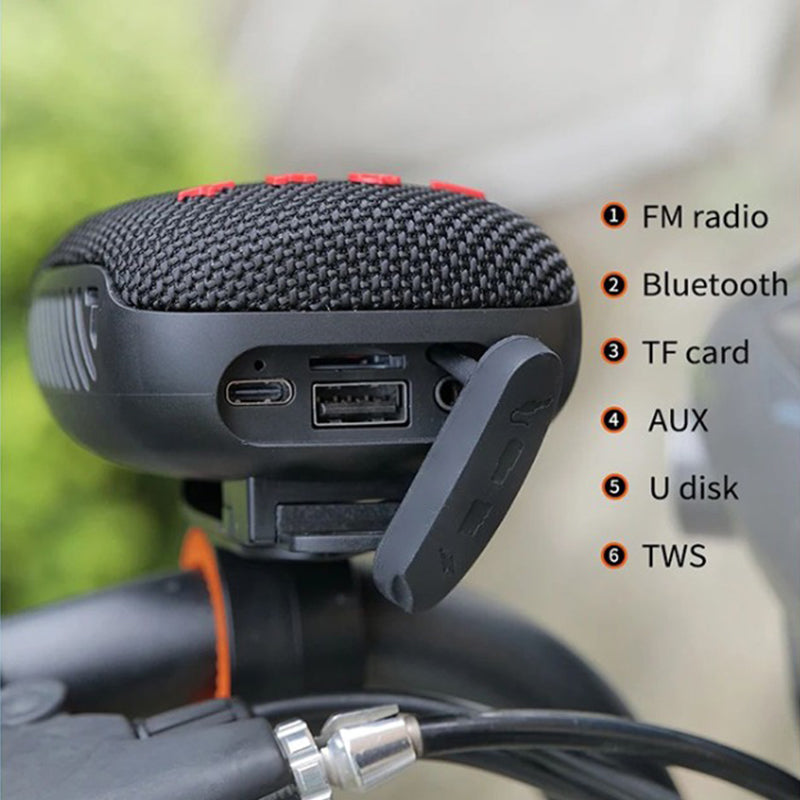 Waterproof Bicycle Bluetooth Speaker with Mounting Bracket
