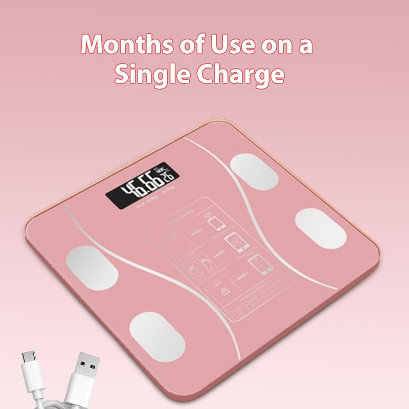 🔥Inteligentna waga cyfrowa do pomiaru masy ciała i tkanki tłuszczowej