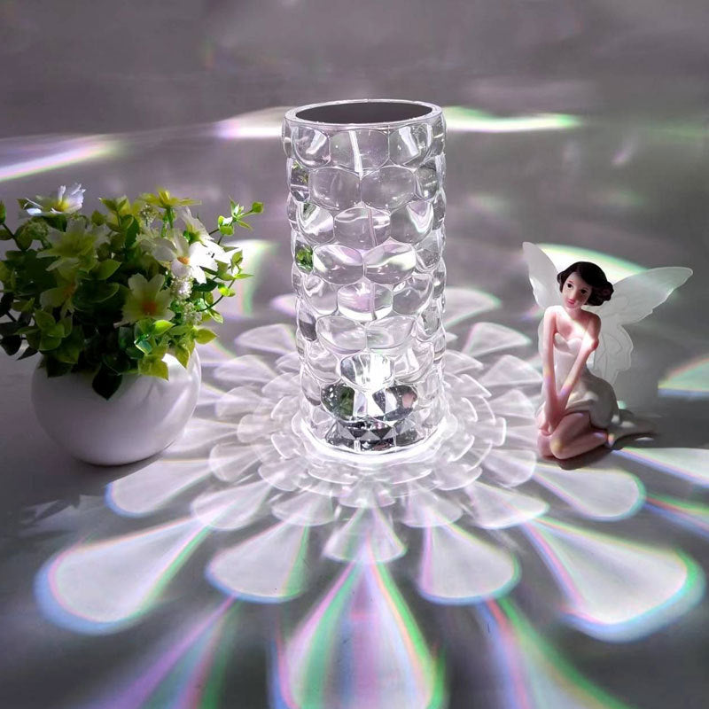 🎁Wyprzedaż 49% OFF💥✨Dotykowa kryształowa lampa Rose Control🌹