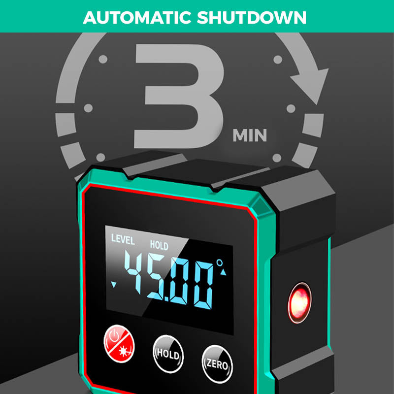 👷📐Magnetyczny kątomierz cyfrowy z laserem elektronicznym