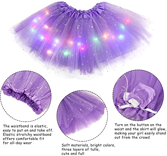 💕Hot Sale 49% OFF🌸✨Magical & Luminous LED Tutu Skirt✨