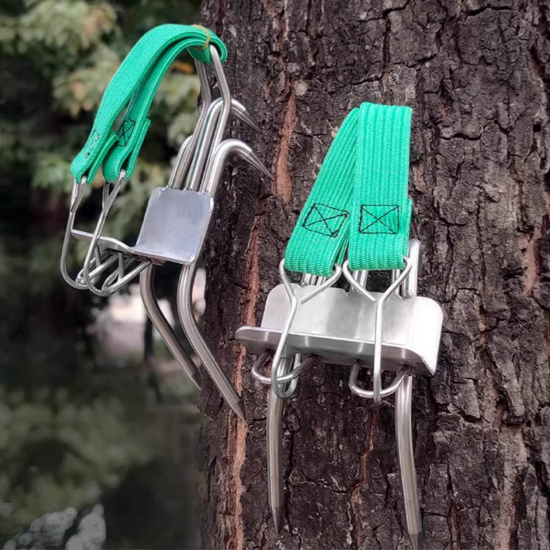 🔥Outdoor Tree-Climbing Anti-Slip Cat Claw Shoes Set