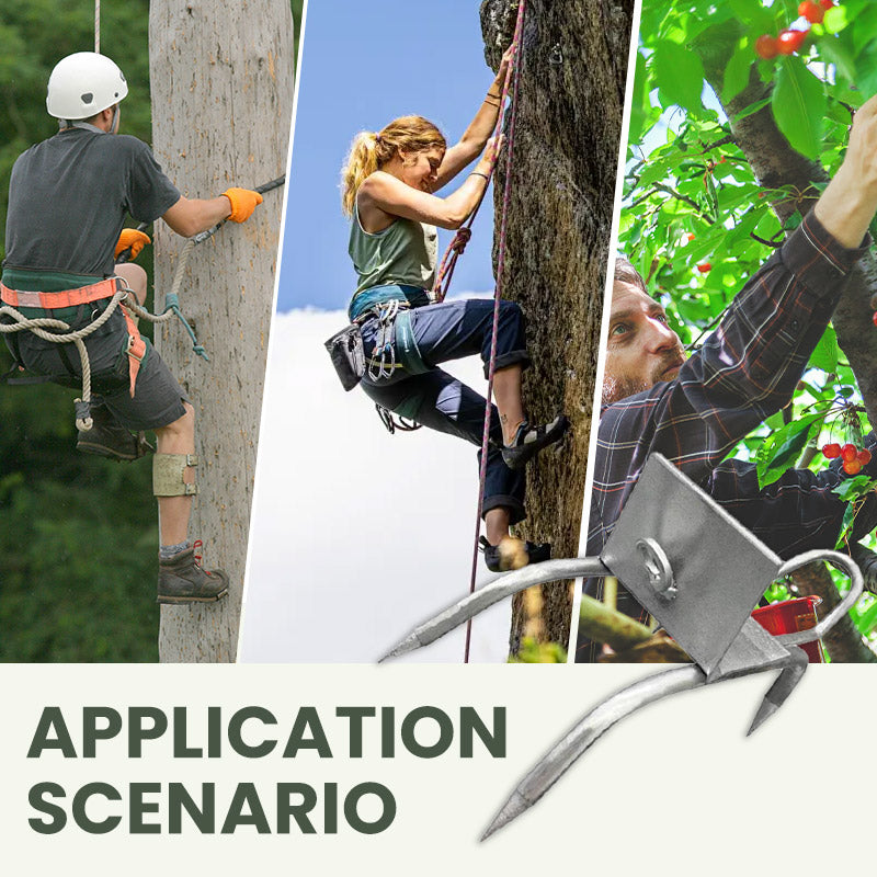 🔥Outdoor Tree-Climbing Anti-Slip Cat Claw Shoes Set