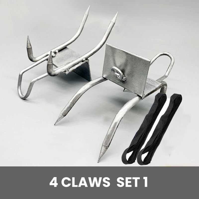 🔥Outdoor Tree-Climbing Anti-Slip Cat Claw Shoes Set