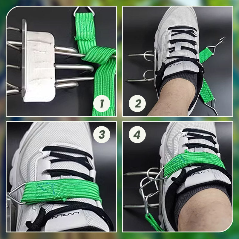 🔥Outdoor Tree-Climbing Anti-Slip Cat Claw Shoes Set