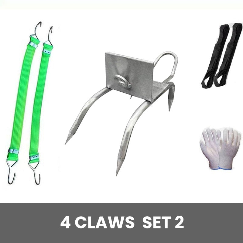 🔥Outdoor Tree-Climbing Anti-Slip Cat Claw Shoes Set