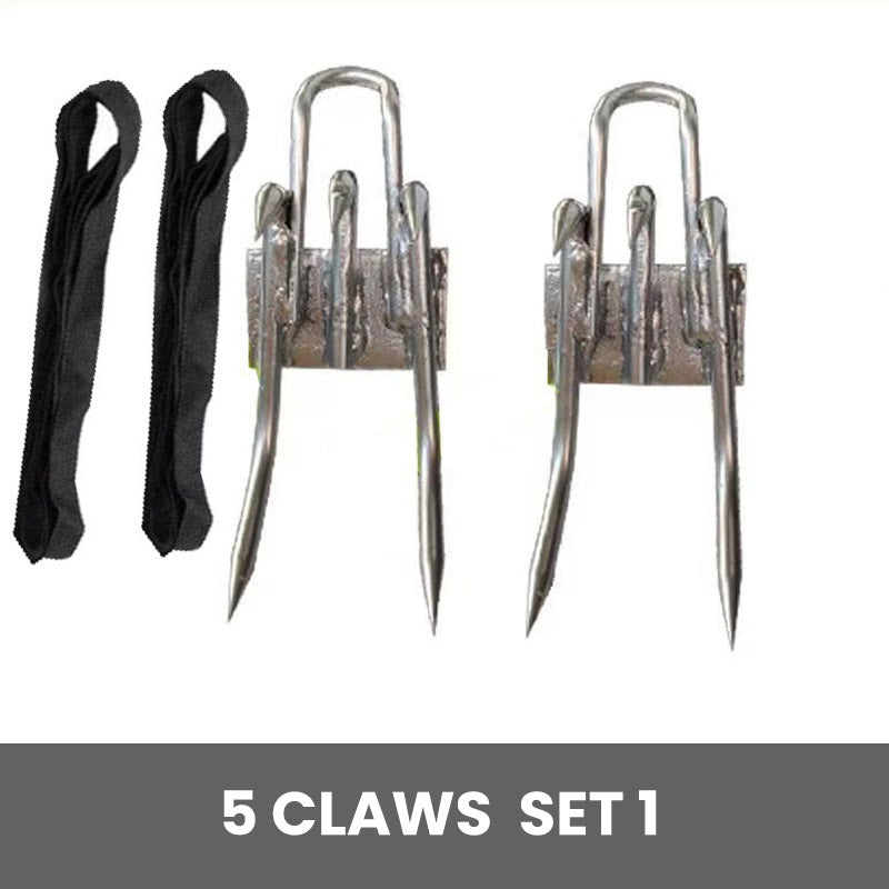 🔥Outdoor Tree-Climbing Anti-Slip Cat Claw Shoes Set