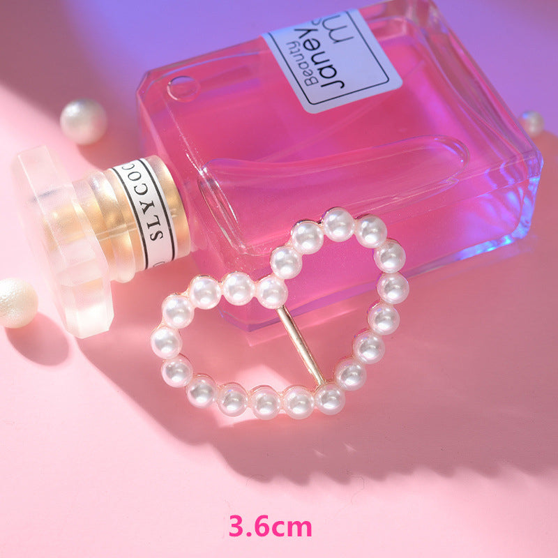 Fashion Silk Scarf  Brooch Buckle