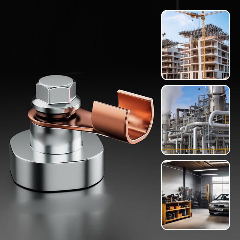 Magnetyczny zacisk uziemiający do spawania