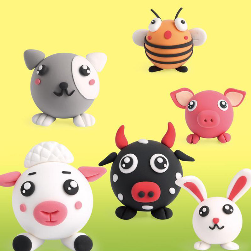 🎁 PROMOCJA OSTATNIEGO DNIA - 50% ZNIŻKI🎁 Zestaw 24/36 kolorowych glinek suszonych powietrzem